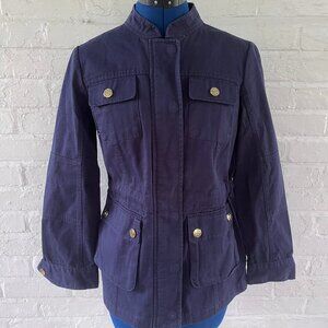 Draper James Navy Jacket with Gold Buttons
